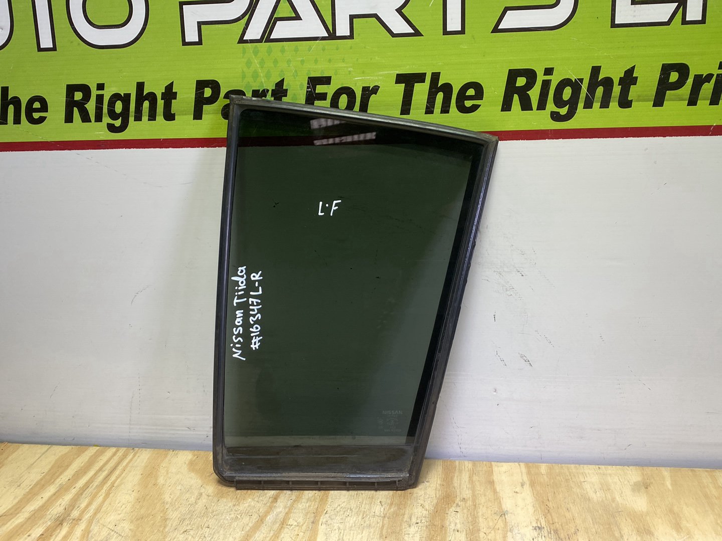 2007 Nissan Tiida C11 - Left Rear Quarter Door Glass