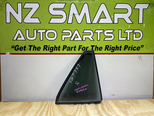 2003 Toyota Avensis AZT250 - Right Rear Quarter Door Glass