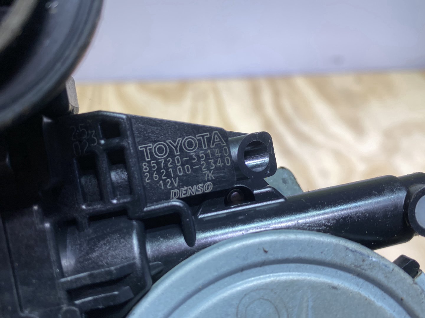 2007 Toyota Auris - Right Rear Window Regulator/Motor