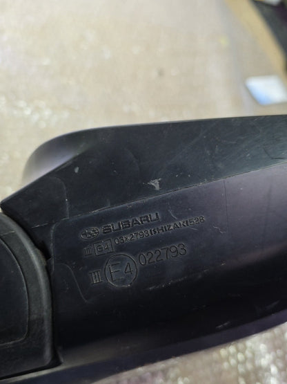 2008 Subaru Forester- Right Door Mirror PN: 3 wires