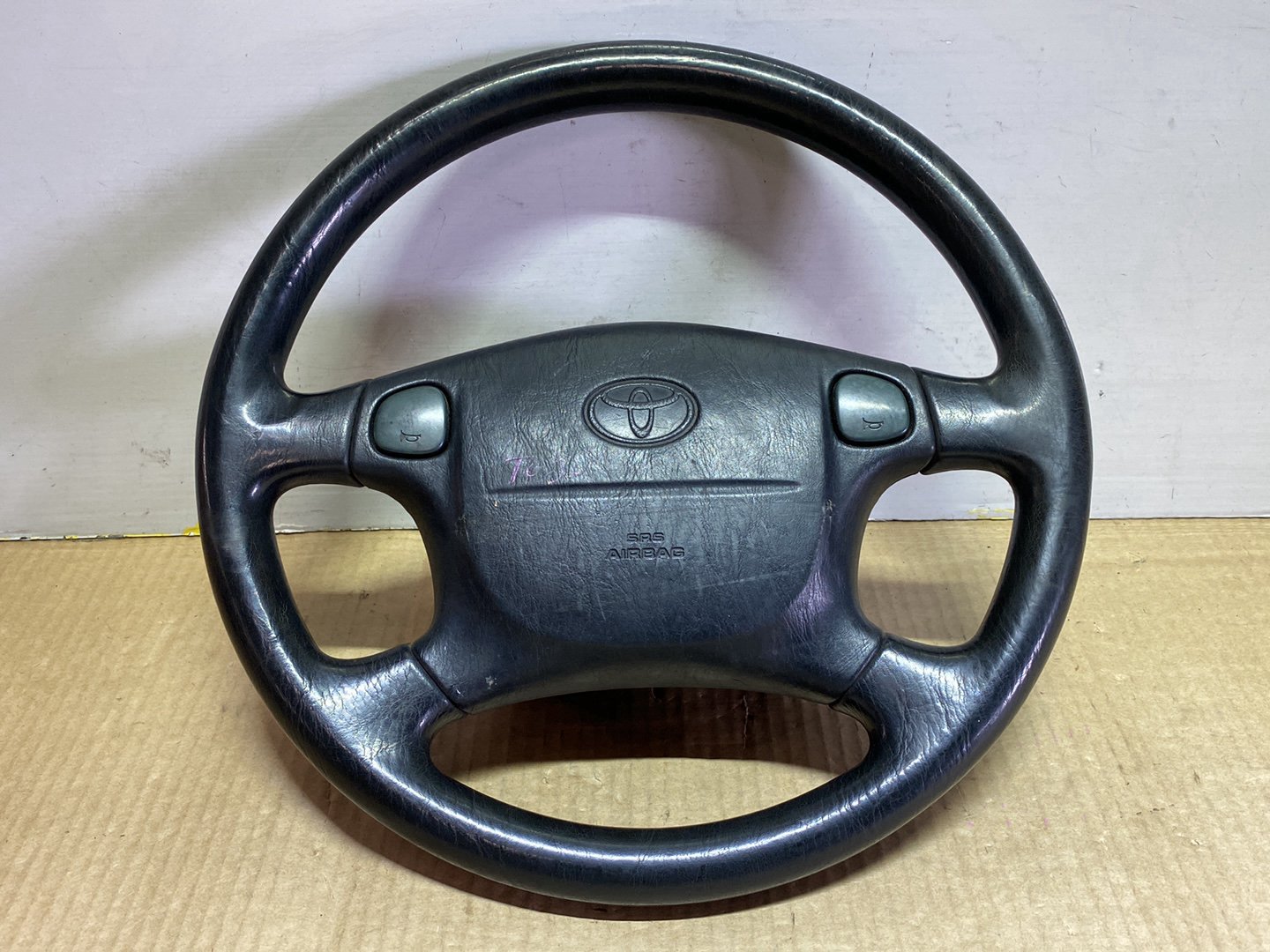 1996 Used Toyota Starlet EP91 - Steering Wheel PN: complete with airbag