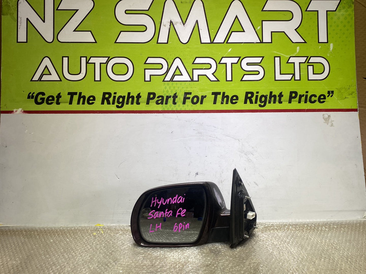 2008 Hyundai Santa Fe - Left Door Mirror PN: 5 pin