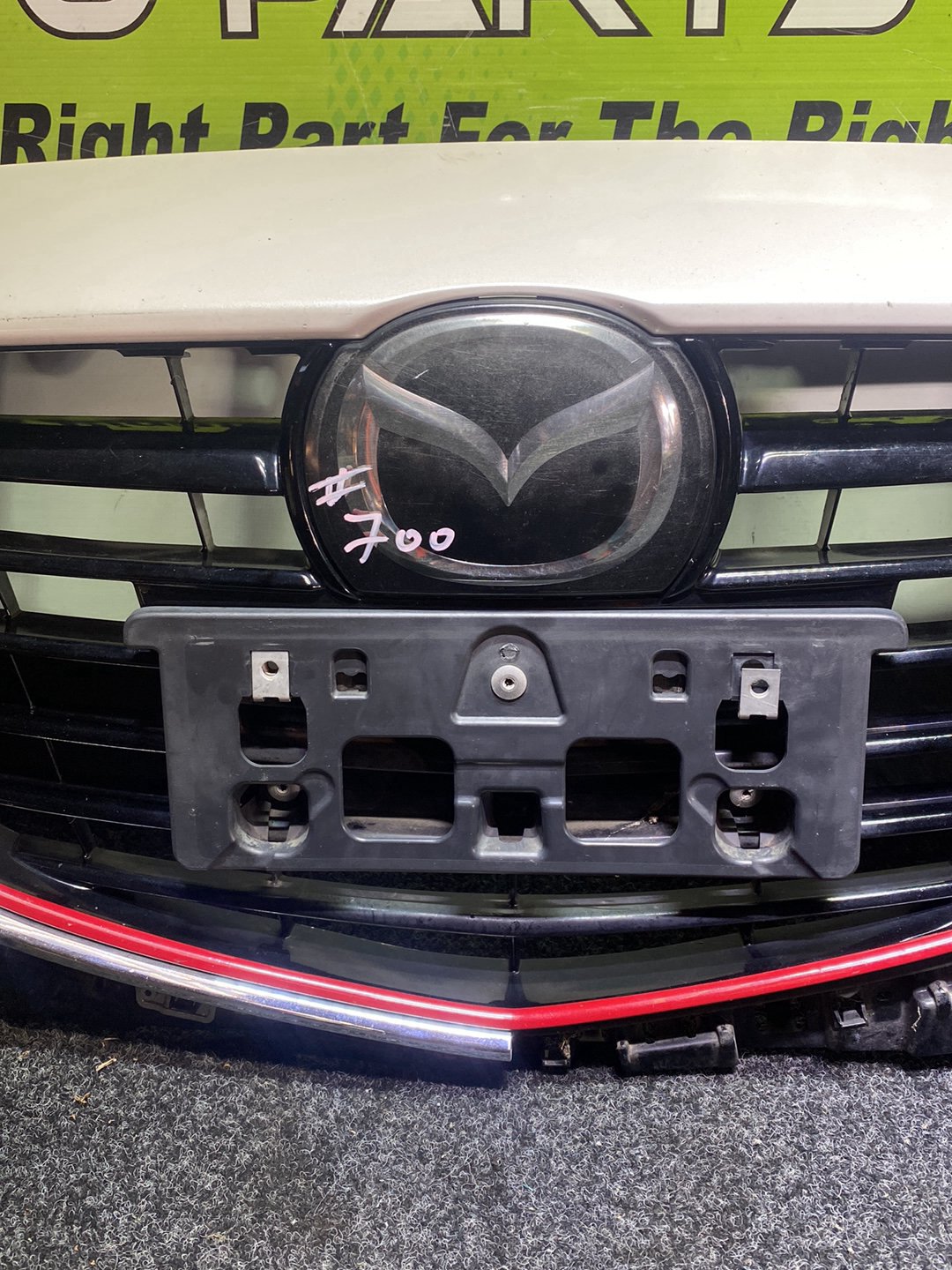 2014 Mazda Axela BM2FS - Upper Bumper Grille PN: B45F-50712