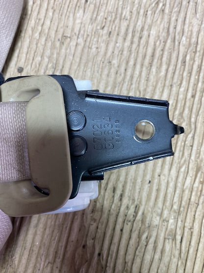 2004 Nissan Bluebird- Left Rear Seat Belt PN: see photos