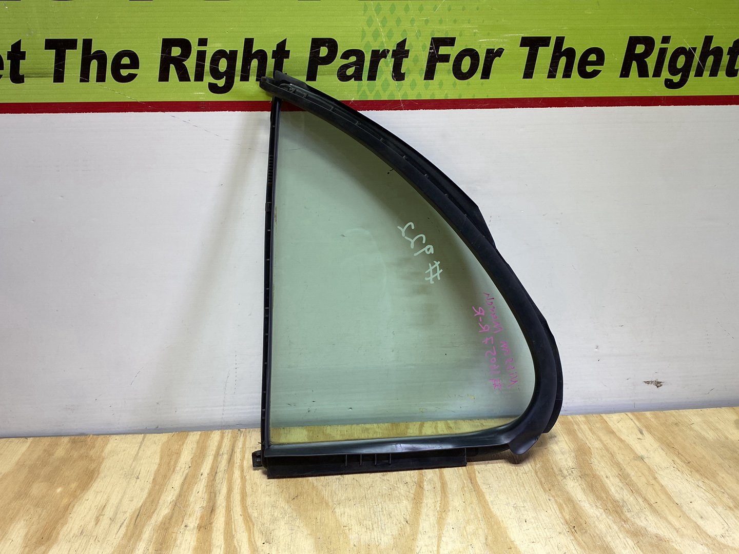 2007 Nissan March YK12 - Right Rear Quarter Door Glass