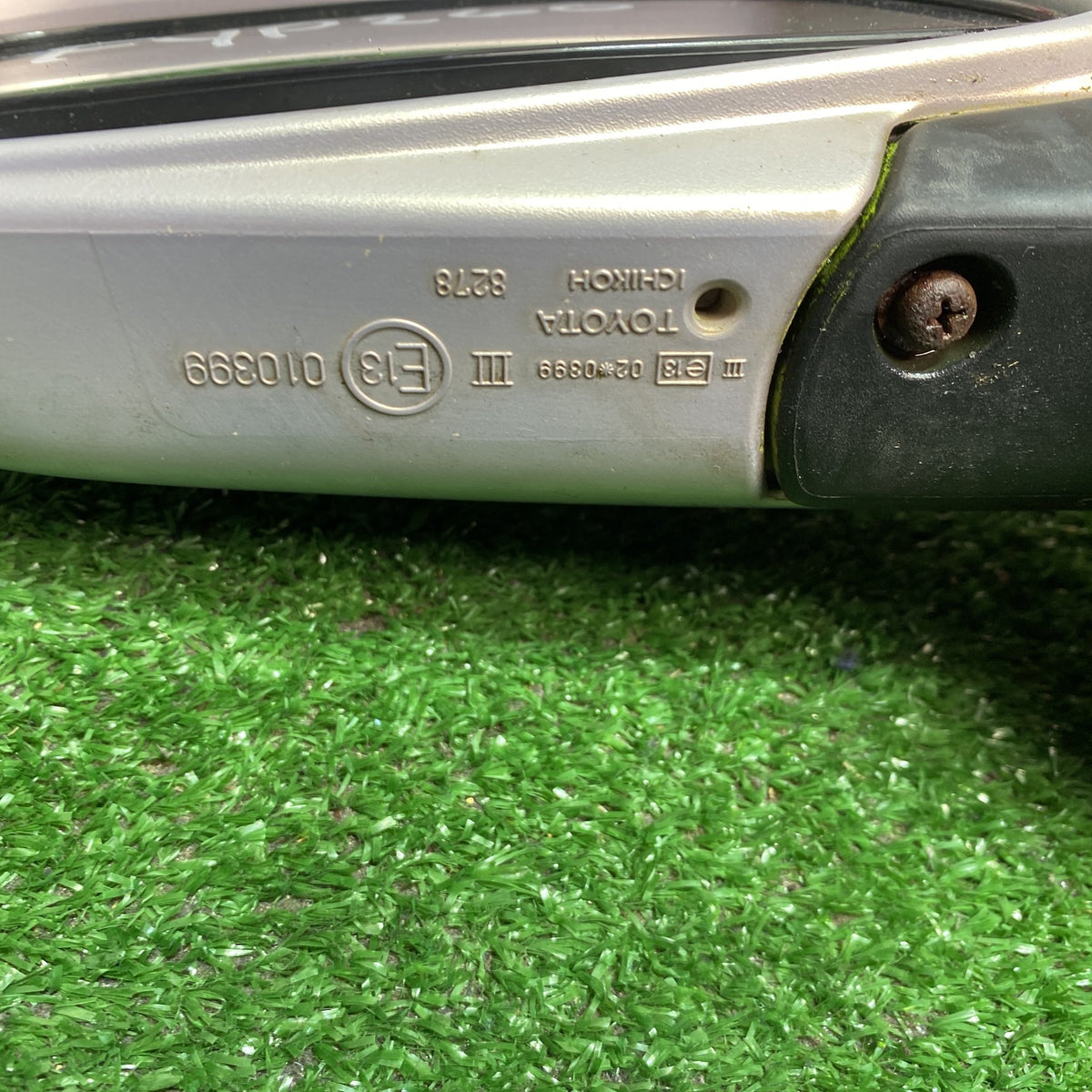 2002 Used Toyota Vitz - Left Door Mirror PN: 3 Wires