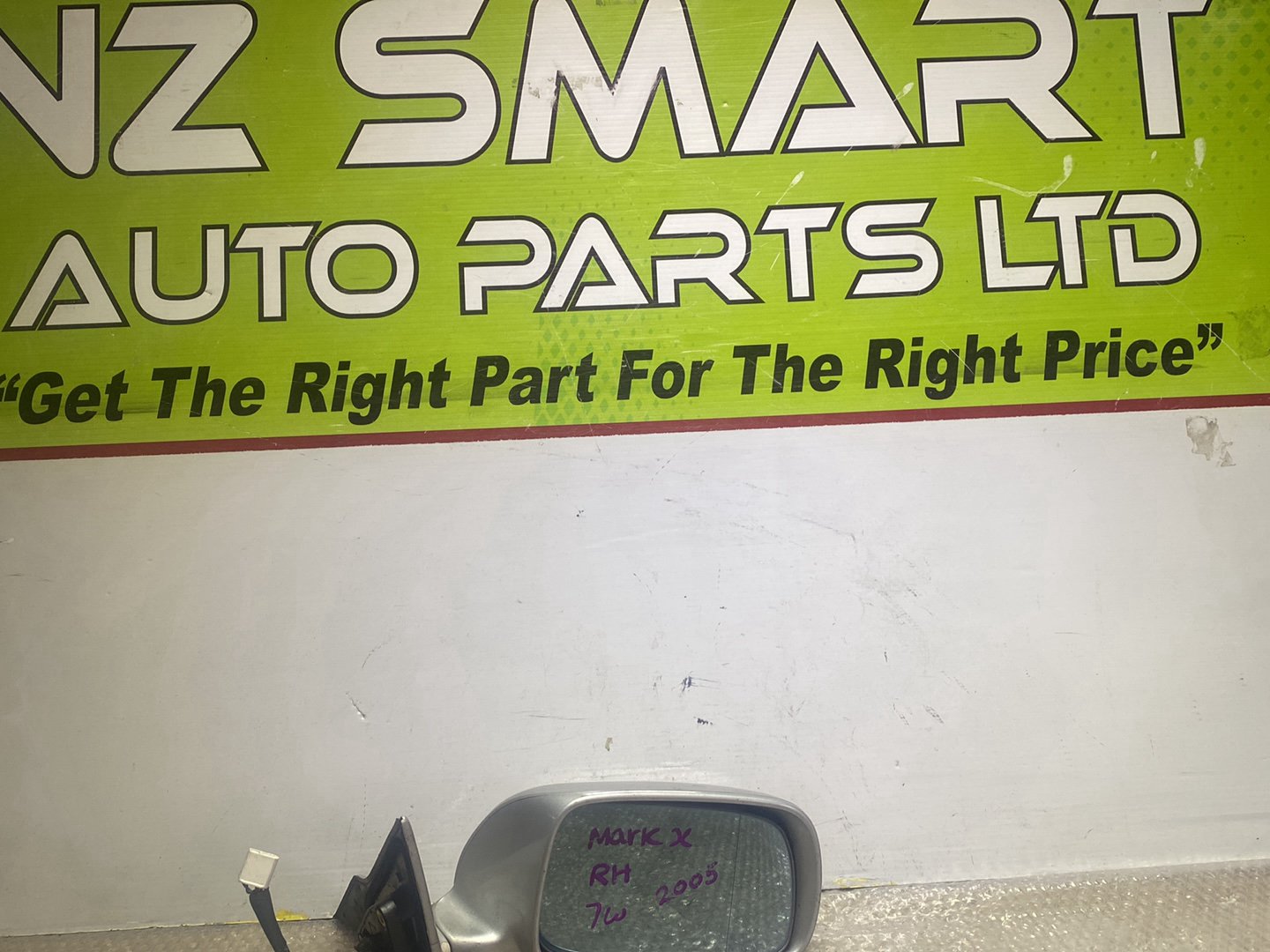 2005 Used Toyota Mark X- Right Door Mirror PN: see photos