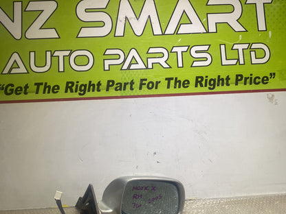 2005 Used Toyota Mark X- Right Door Mirror PN: see photos