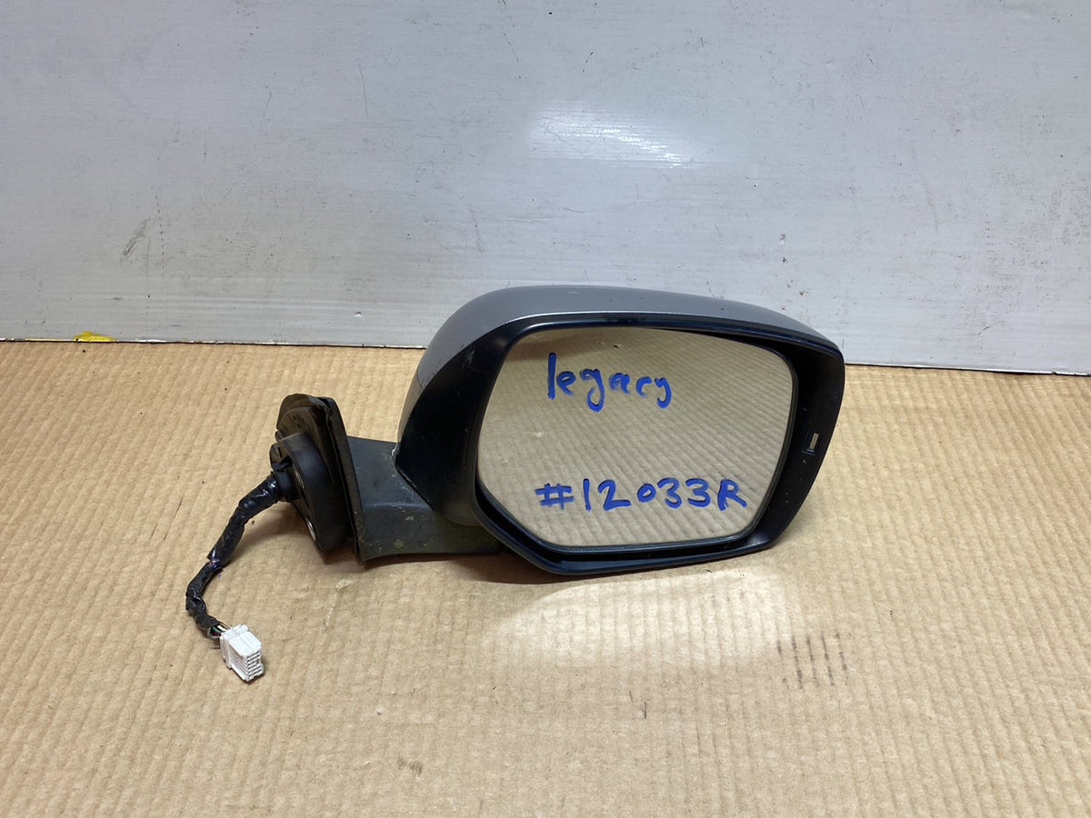 2011 Subaru Legacy BM9 - Right Door Mirror PN: 9 wires