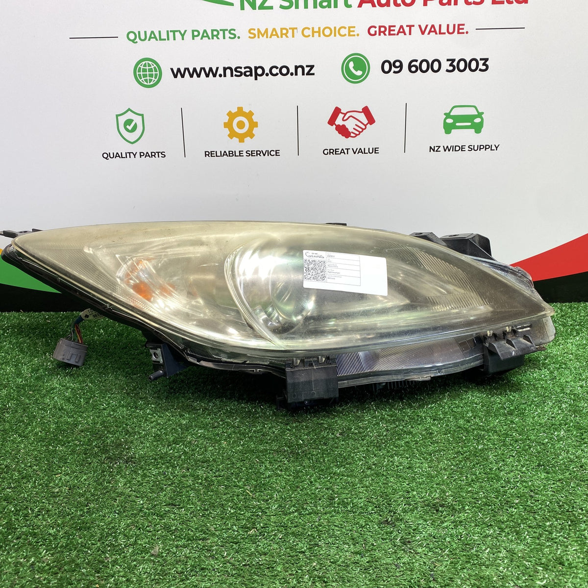 2010 Mazda Axela - Right Headlight LENS:KOITO 100-41396/PN:BDG851031F
