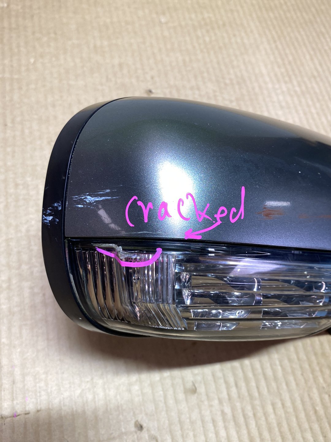 2006 Subaru Legacy BL5 - Right Door Mirror PN: 10 wires