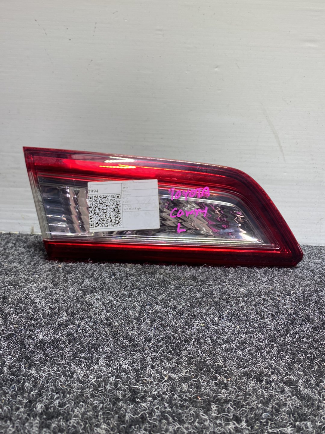 2014 Toyota Camry - Left Boot Light PN: 06-200