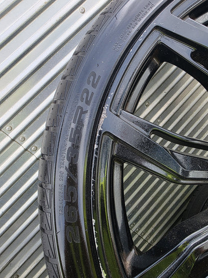 BGW Mag Wheel Set PN: 22X9.5JJ 5X130 265/35/22 OFF 30