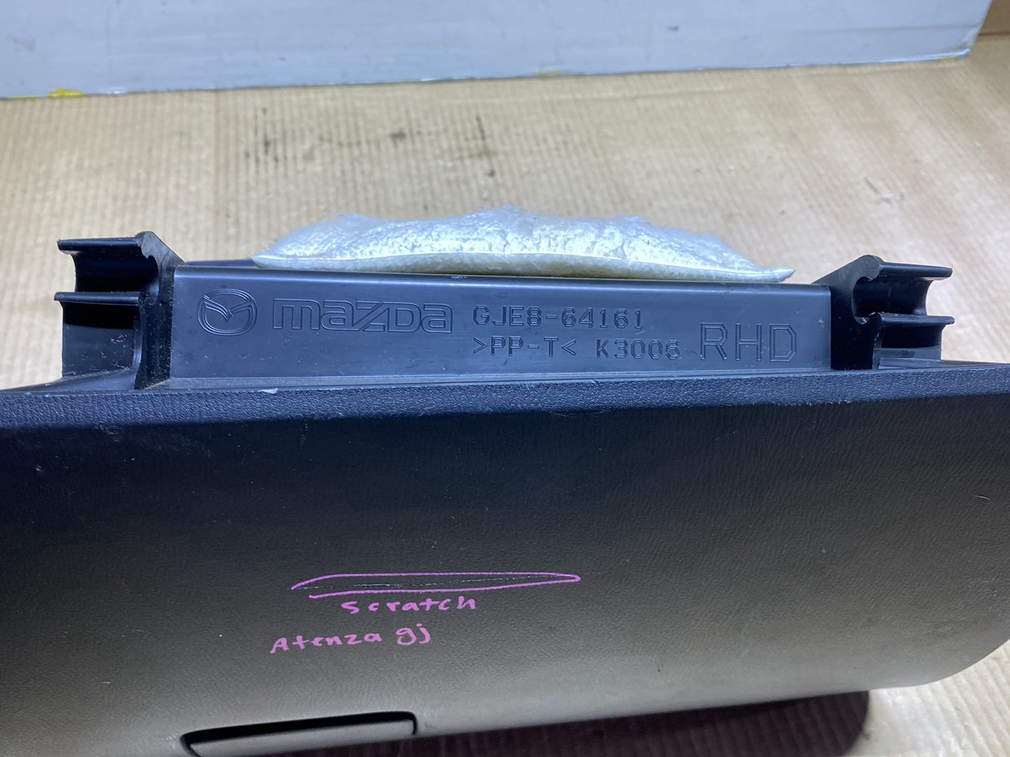 2015 Mazda Atenza GJ2FW - Glove Box