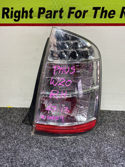 2008 Used Toyota Prius NHW20 - Right Taillight PN: 47-13