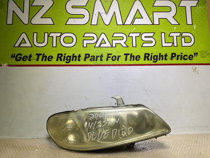 2004 Nissan Bluebird - Right Headlight PN: Manual Adjust/ Non Hid/ ICHIKOH 1723