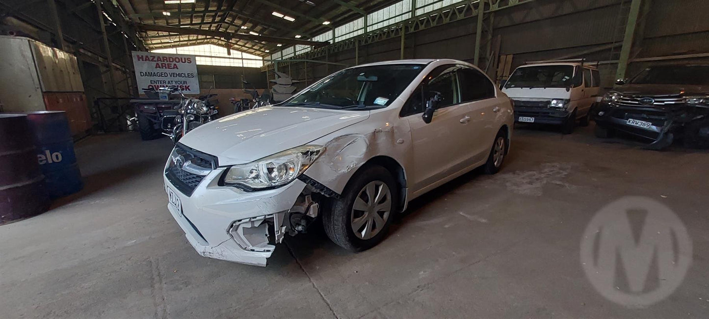2012 Subaru Impreza G4 GJ2 Dismantling For Parts