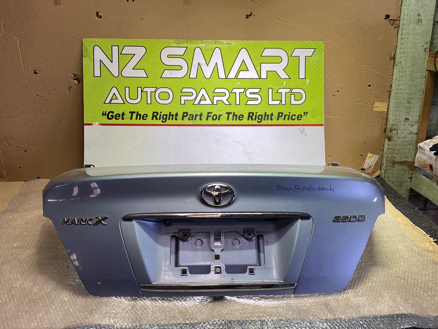 2005 Used Toyota Mark X- Bootlid/Tailgate PN: see photos
