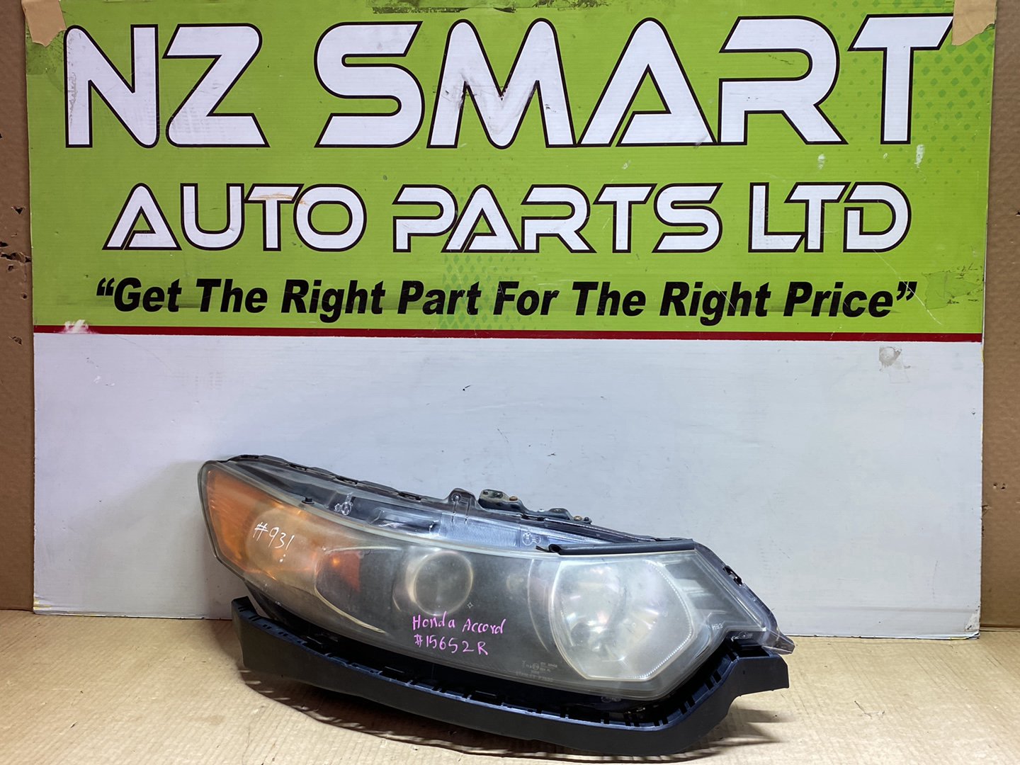 2008 Honda Accord - Right Headlight PN: P7530