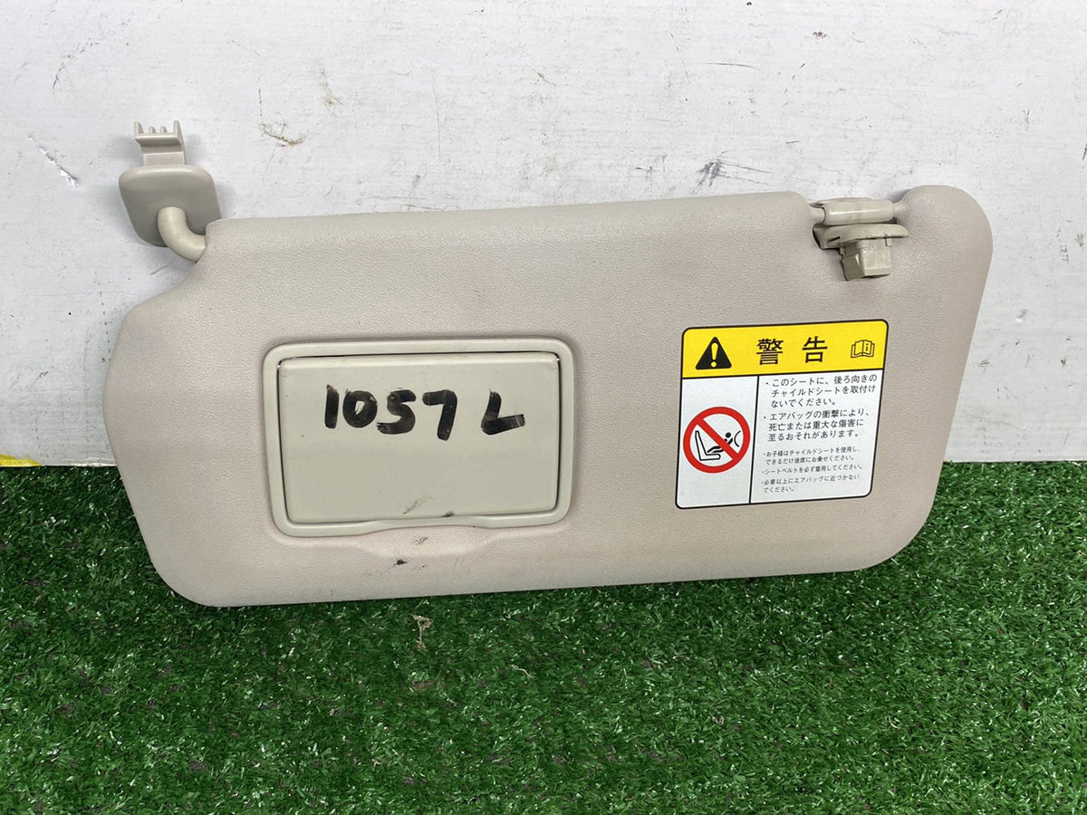 2013 Nissan Lafesta CWFFWN - Left Sun Visor PN: 96401HA00F