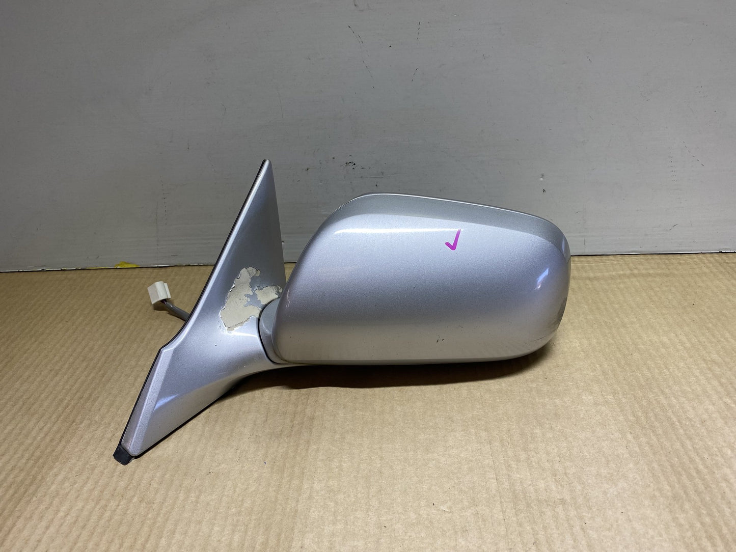 2005 Used Toyota Mark X GRX120 - Left Door Mirror PN: 5 wires
