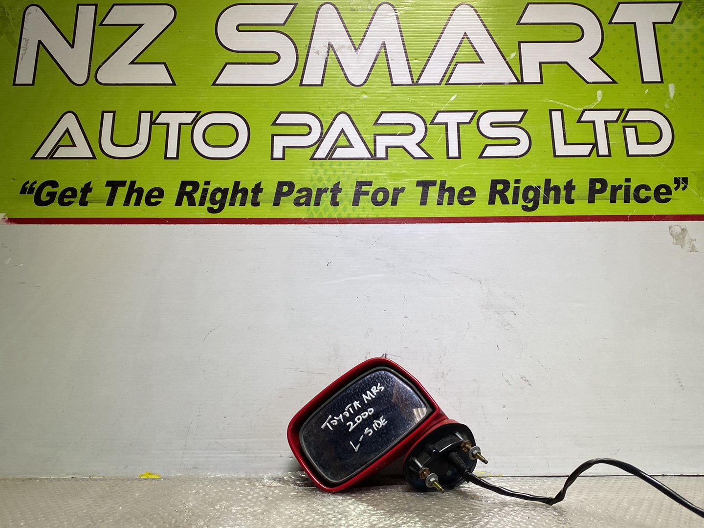 2000 Used Toyota MR2- Left Door Mirror PN: 3 wires
