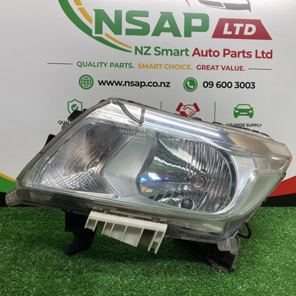 2016 Nissan Navara - Left Headlight PN: See photos