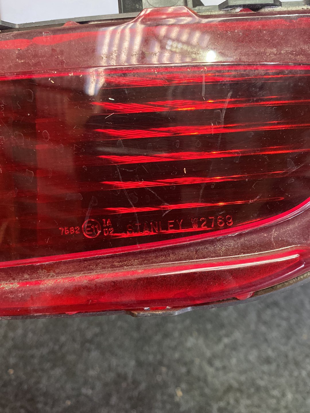 2017 Mazda CX-3 - Right Rear Bumper Reflector PN: STANLEY W2769
