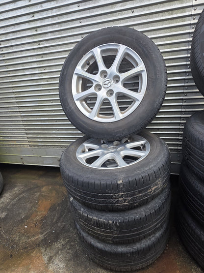 Mazda - Mag Wheel Set PN: Stud Pattern 5x114.3/ Wheel Size 14x5.5JJ/ Offset 40