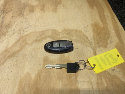 2012 Nissan March IV K13 K13 - Start Button PN: key fob