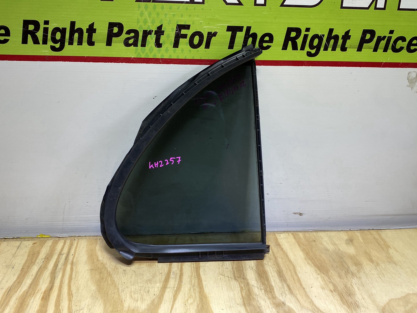 2007 Nissan March AK12 - Left Rear Quarter Door Glass