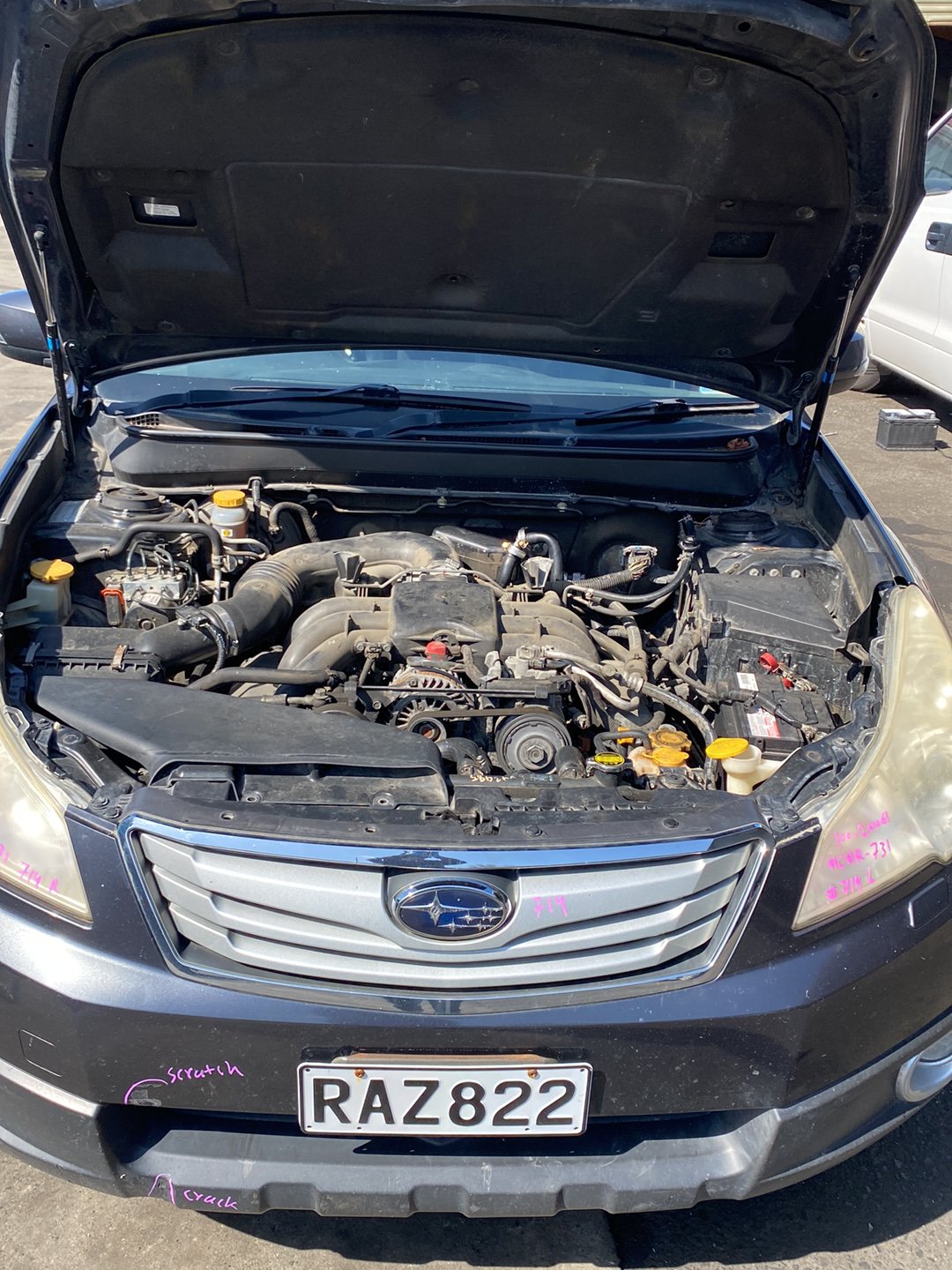 2012 Subaru Outback Dismantling For Parts
