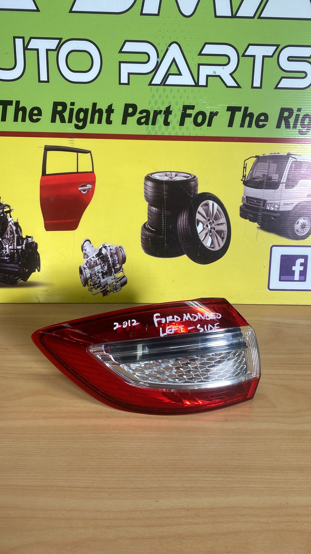 2012 Ford Mondeo - Left Taillight PN: 14587