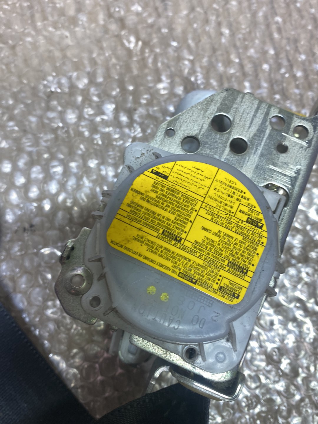 2012 Used Toyota Prius- Right Front Seat Belt PN: see photos