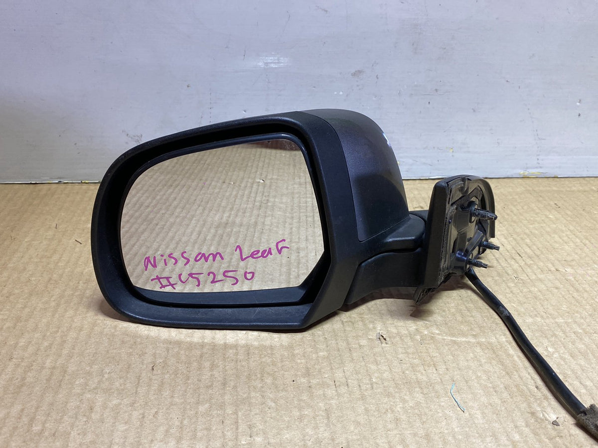 2013 Nissan Leaf AZE0 - Left Door Mirror PN: 5 wires