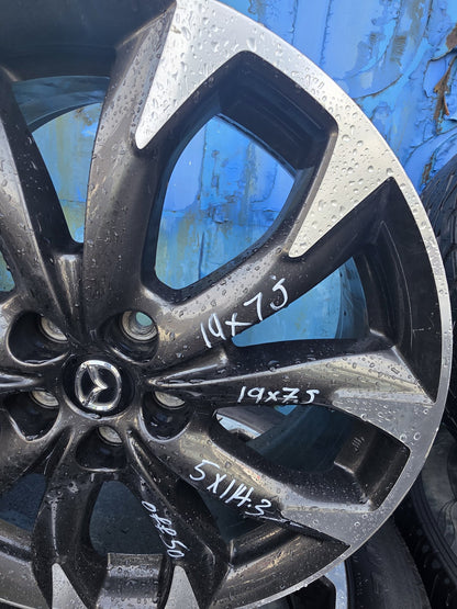 Mazda - Mag Wheel Set PN: Stud Pattern 5x114.3/ Wheel Size 19x7JJ/ Offset 50