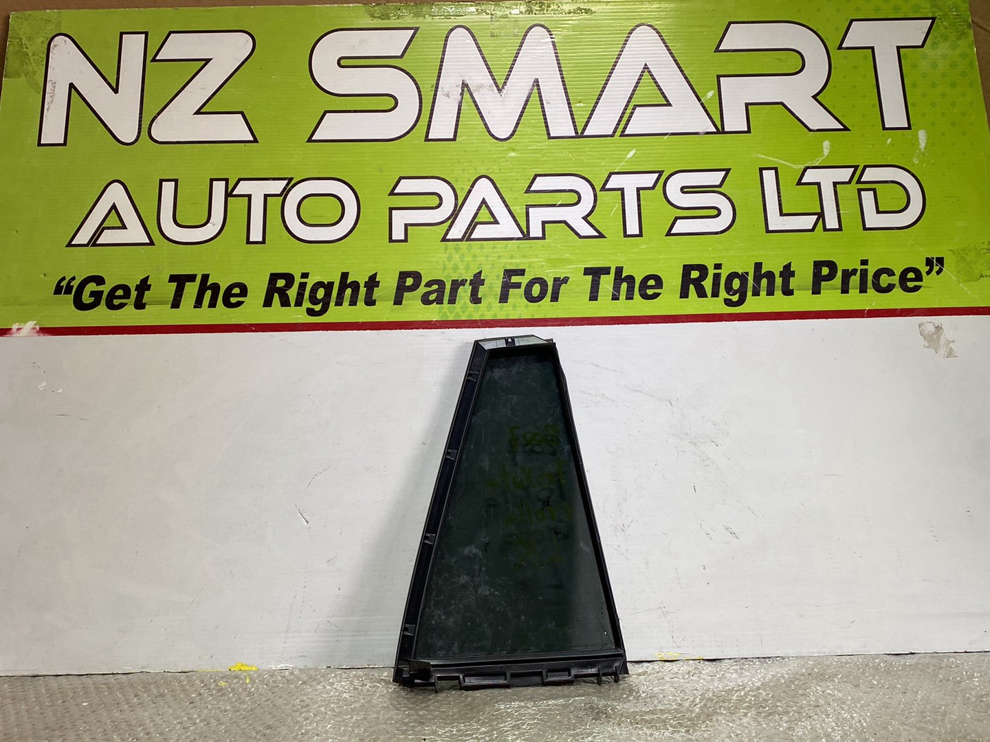 2007 Used Toyota Corolla- Left Rear Quarter Door Glass PN: see photos