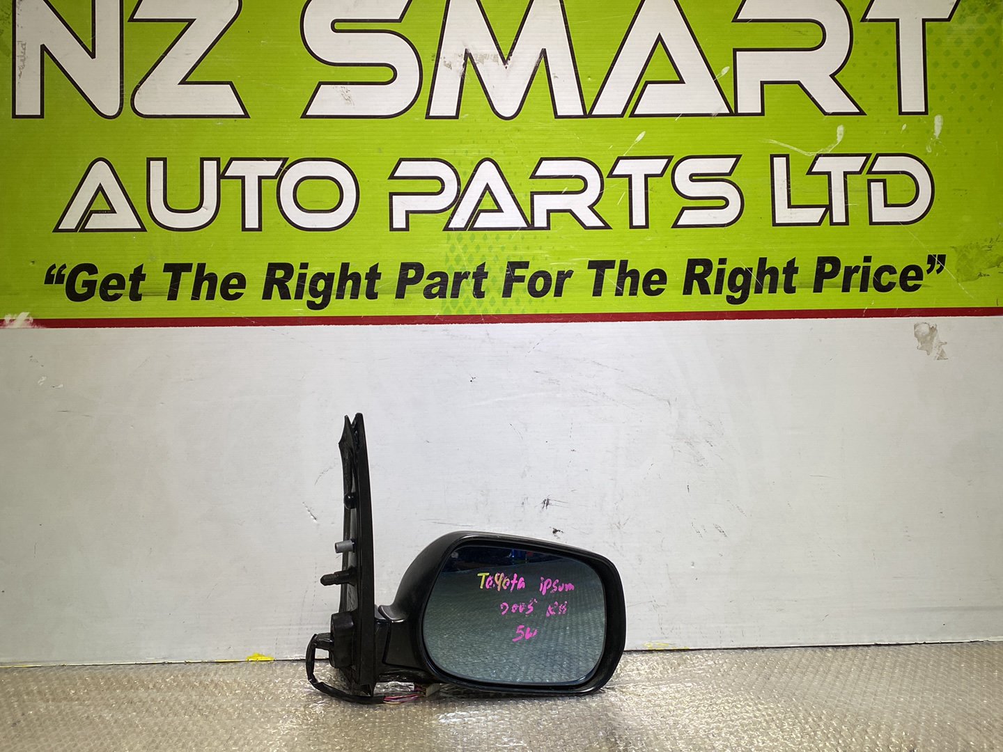 2005 Used Toyota Ipsum- Right Door Mirror PN: