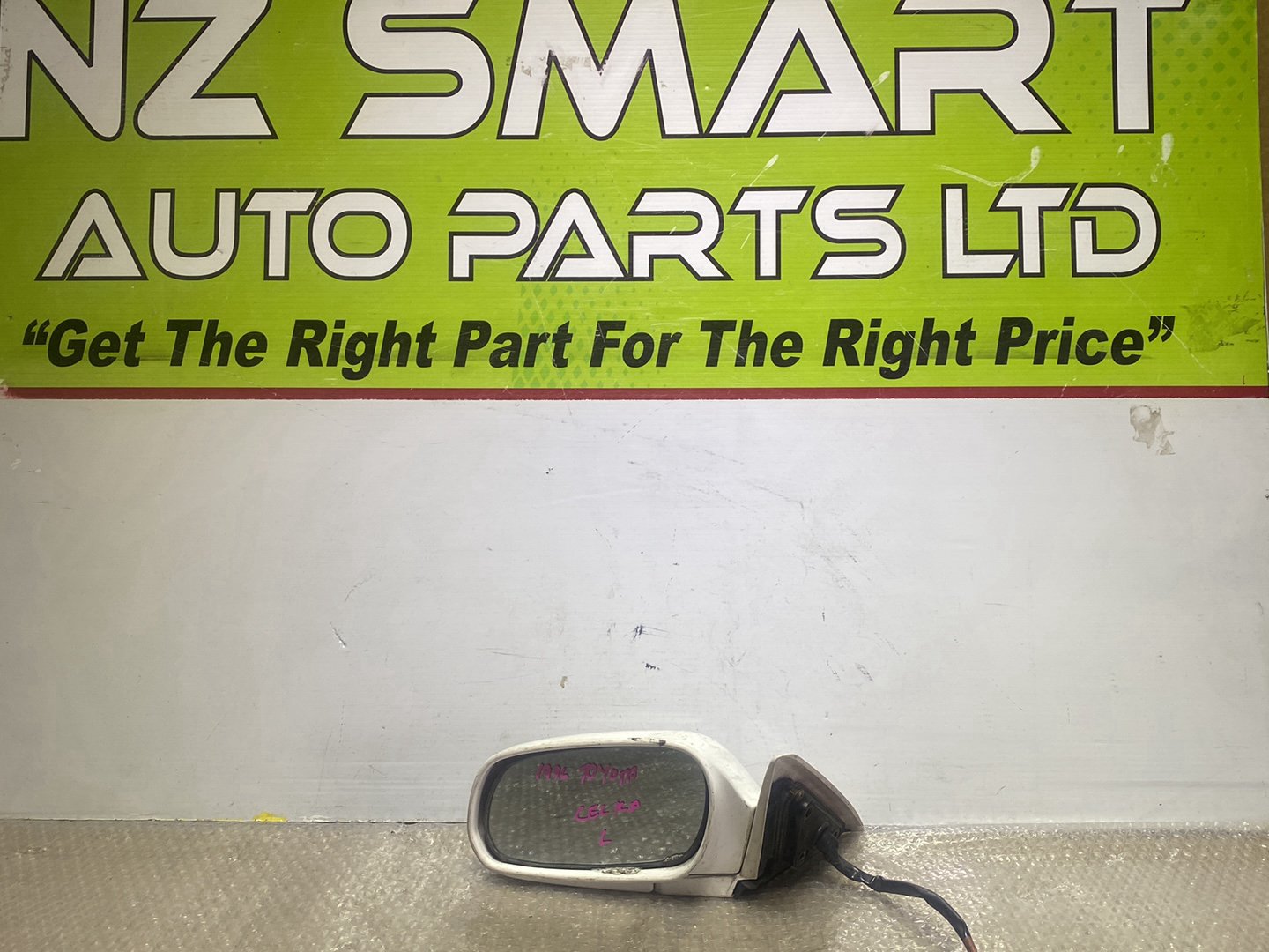 1996  Used Toyota Celica- Left Door Mirror PN: 5 wires