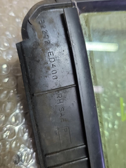 2006 Nissan Tiida- Right Rear Quarter Door Glass PN: