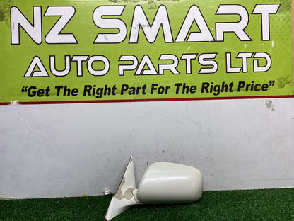 2004 to 2009 - Used Toyota Mark X New Zealand Only - Left Door Mirror - Non-Indicator, 5 Wire, 1St Gen