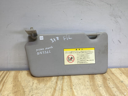 2012 Nissan March IV K13 K13 - Left Sun Visor