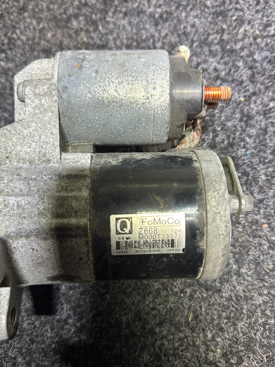 2009 Mazda Axela BL5FW - Starter Motor PN: M000T33371