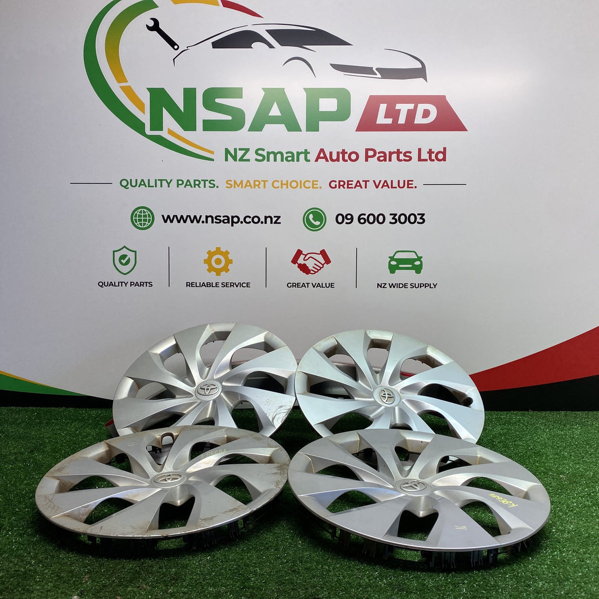 2016 Used Toyota Corolla - Wheel Cover/Hub Cap PN: SIZE-16