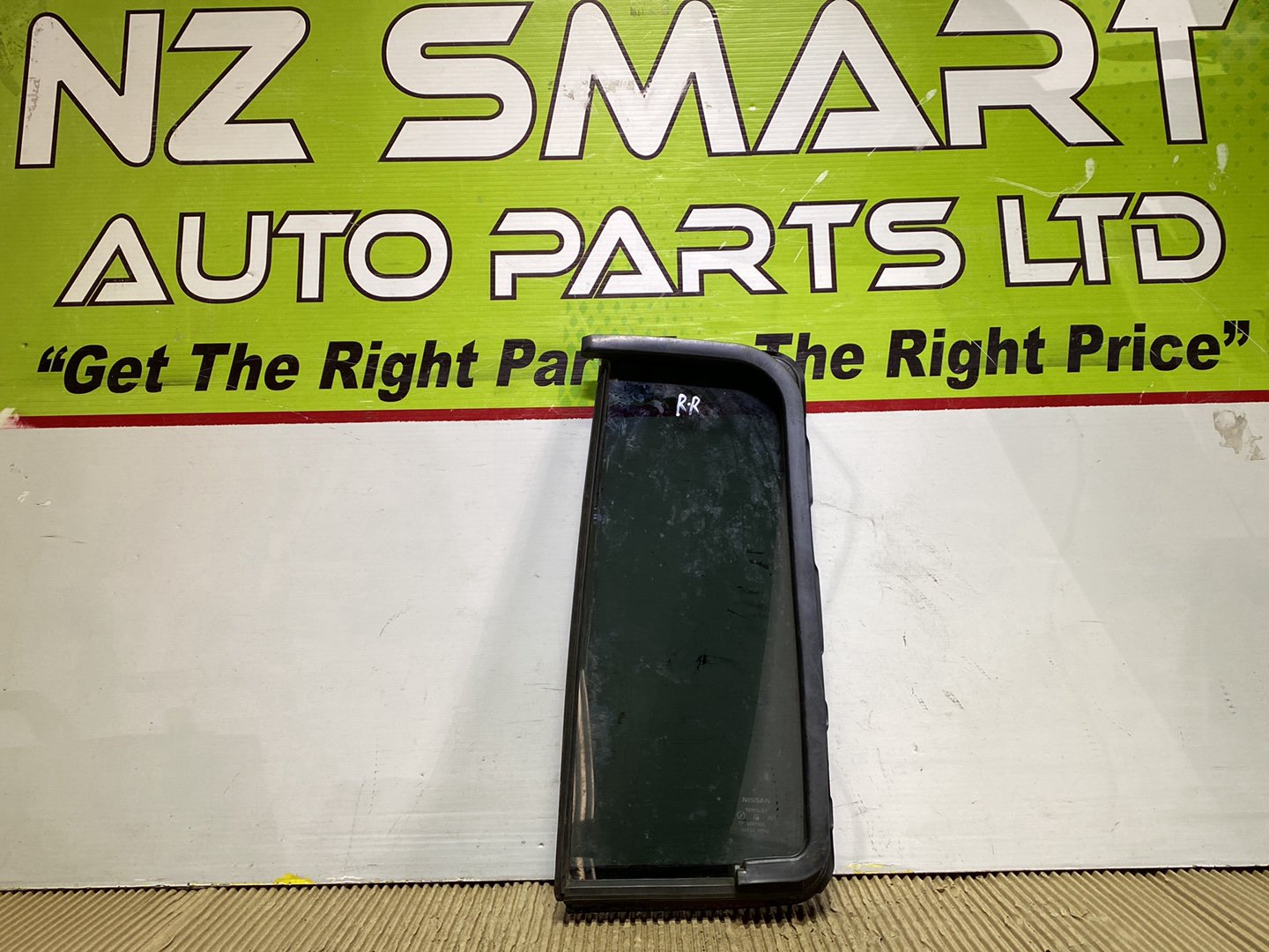 2009 Nissan Navara- Right Rear Quarter Door Glass PN: see photos