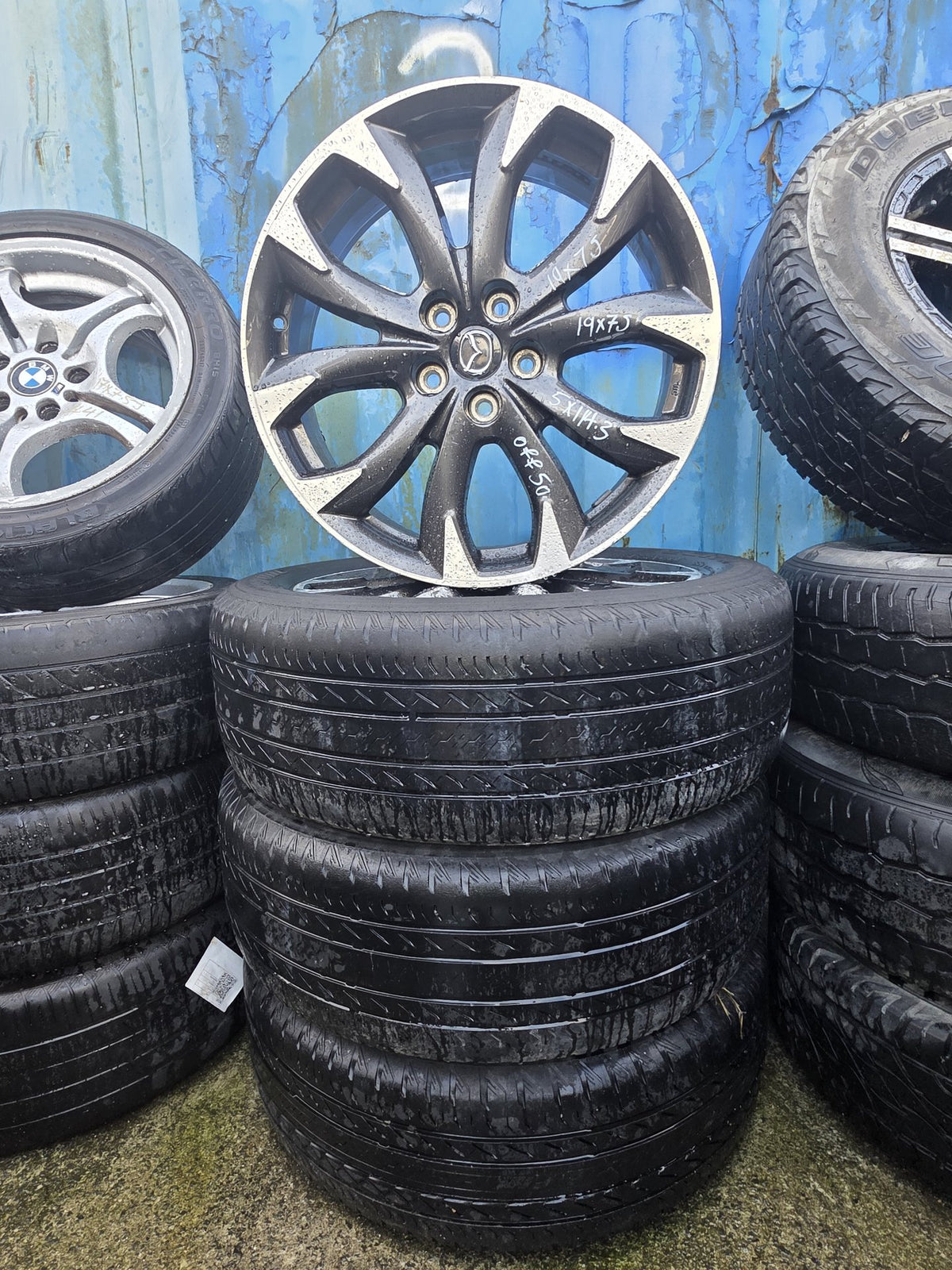 Mazda - Mag Wheel Set PN: Stud Pattern 5x114.3/ Wheel Size 19x7JJ/ Offset 50