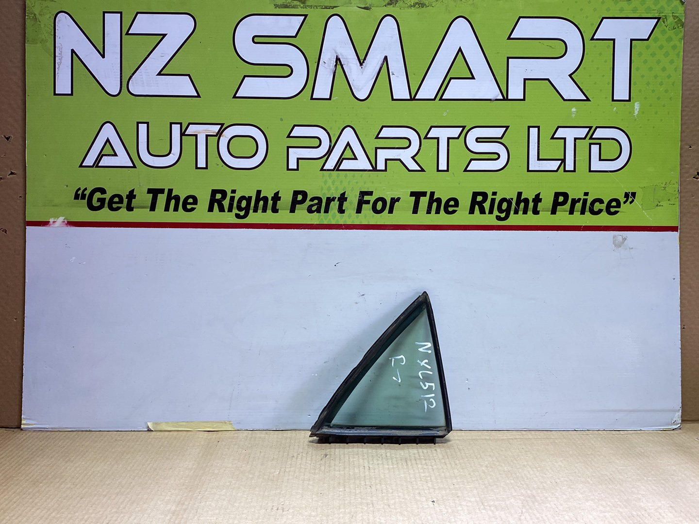2005 Used Toyota Mark X GRX120- Right Rear Quarter Door Glass