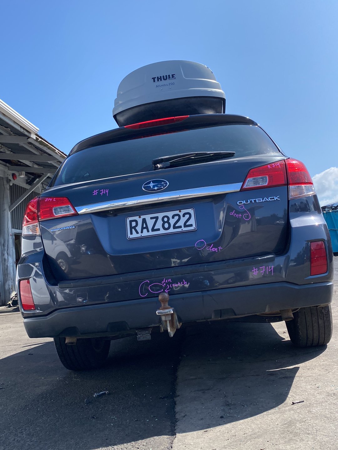 2012 Subaru Outback Dismantling For Parts