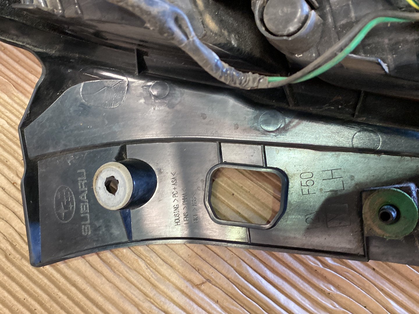 2010 Subaru Exiga- Left Taillight PN: see photos