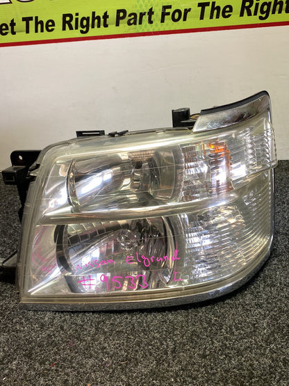 2001 Nissan Elgrand - Left Headlight PN: 100-24776